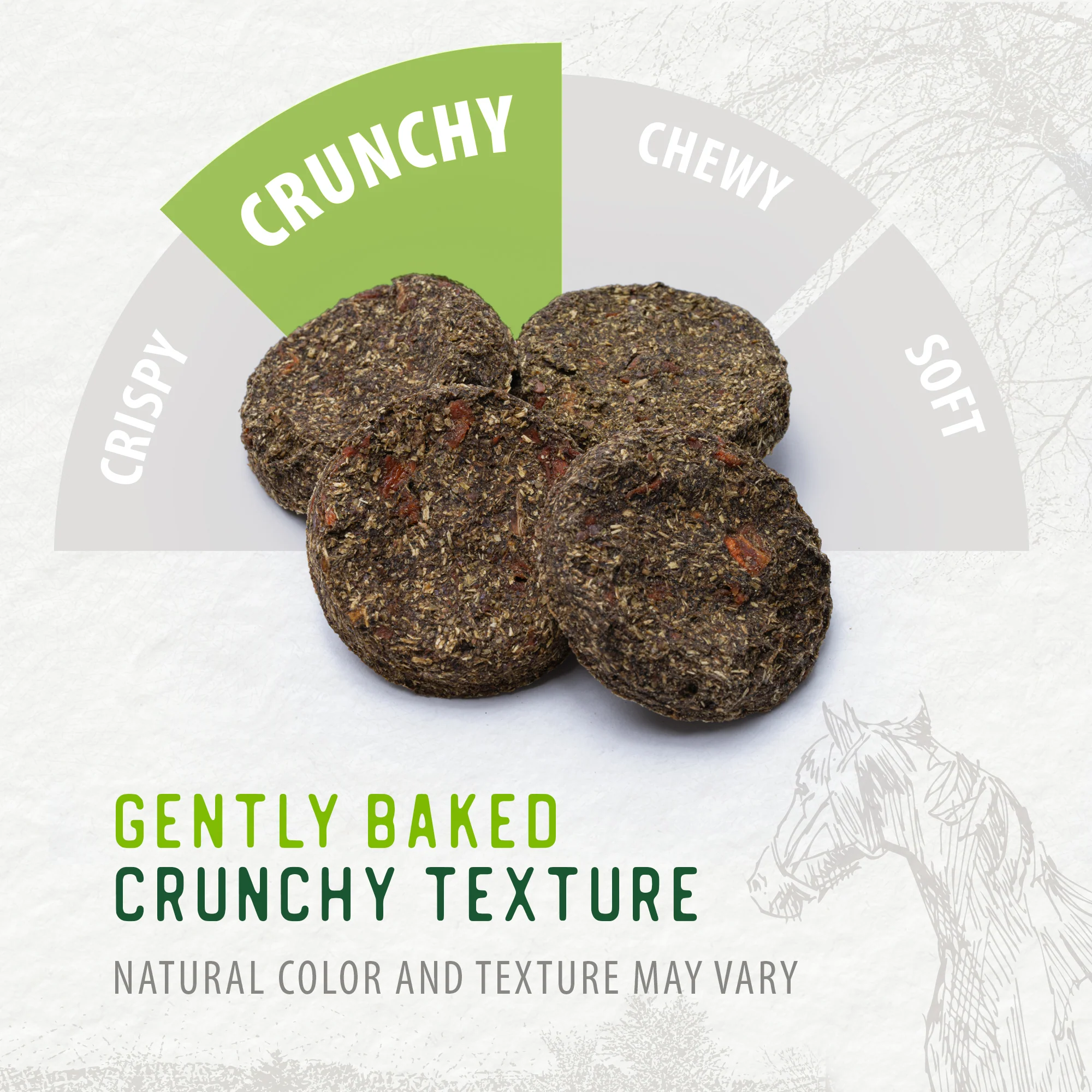 Harvest Biscuits - Carrot & Alfalfa Recipe Horse Treats - Image 6